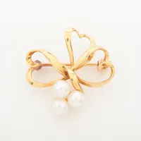 ミキモト パール K18(YG) 約5.5mm