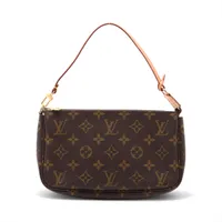 ヴィトン モノグラム ポシェット アクセソワール M51980 ブラウン