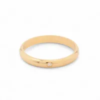 カルティエ ウェディング 1P ダイヤ 750(YG) 53