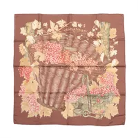 エルメス カレ90 OMBRELLES ET PARAPLUIES 日傘と雨傘 シルク スカーフ