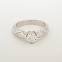 シャネル マトラッセ ダイヤ Pt950 ダイヤ直径約4.86mm