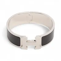 エルメス クリックHバングルラージ GP バングル シルバー