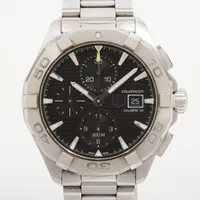 タグホイヤー アクアレーサー CAY2110 SS AT ブラック文字盤