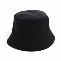 プラダ トライアングル 1HC137 ナイロン バケットハット L ブラック