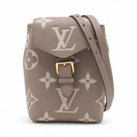 ヴィトン モノグラム アンプラント タイニー バックパック M80738 ベージュ