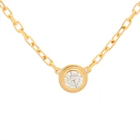 カルティエ ダムール SM ダイヤ 750(YG)