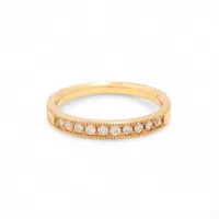 アガット ダイヤ K18(YG)