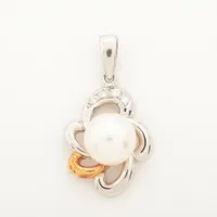 タサキ パール ネクタイピン K14 約7.0mm WG ABランクの買取参考価格