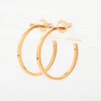 ティファニー Tワイヤー フープ 750(YG)