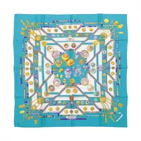 エルメス ツイリー GRANDE TENUE 馬の礼装 シルク スカーフ マルチ