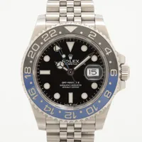 ロレックス GMTマスター Ⅱ 126710BLNR SS AT ブラック文字盤