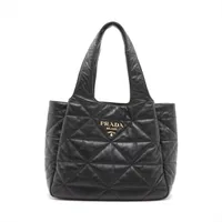 プラダ レザー トートバッグ ブラック