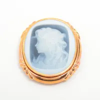 ノンブランド ストーンカメオ K18