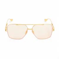 ディータ GRAND-EMPERIX チタン サングラス ゴールド×ホワイト