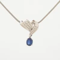 ノンブランド サファイア ダイヤ Pt900×Pt850