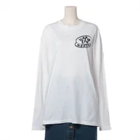 モンクレール コットン ロングTシャツ 23年 M ホワイト