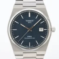 ティソ PRX T137.407.11.041.00 SS AT ブラック文字盤