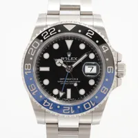 ロレックス GMTマスター Ⅱ 116710BLNR SS AT ブラック文字盤