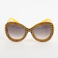 ヴィトン×草間彌生 プラスチック サングラス イエロー