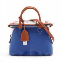 メゾンマルジェラ 5AC ラバー 2WAYハンドバッグ マルチカラー