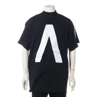 バレンシアガ コットン×ポリウレタン Tシャツ 23年 1 ブラック×ホワイト