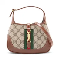 グッチ GGスプリーム オフィディア PVC ショルダーバッグ ベージュ