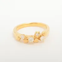 タサキ ダイヤ K18(YG)