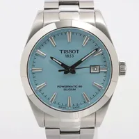 ティソ ジェントルマン T127407A SS AT ブルー文字盤