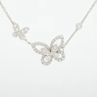 グラフ バタフライ シルエット ダイヤ 750(WG)