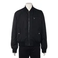 ヴェルサーチェ ナイロン ボンバージャケット 24年 50 ブラック