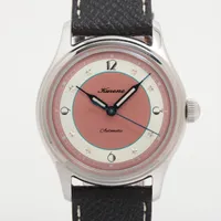 クロノトウキョウ SS×革 AT ピンク文字盤