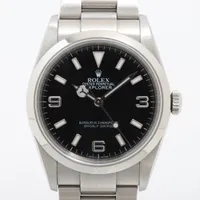 ロレックス エクスプローラーⅠ 114270 SS AT ブラック文字盤