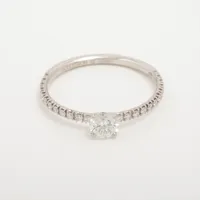 ブシュロン ミニ ビーラブド ソリテール ダイヤ Pt950 ダイヤ直径約4.30mm