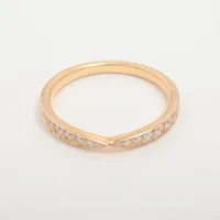 ティファニー ハーモニー ハーフサークル ダイヤ 750(YG)