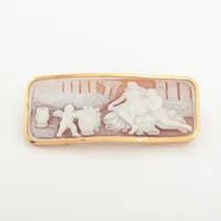 ノンブランド シェルカメオ K18