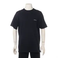 バレンシアガ コットン Tシャツ S ブラック