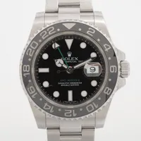 ロレックス GMTマスター Ⅱ 116710LN SS AT ブラック文字盤