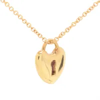 ティファニー ミニロックハート 750(YG)