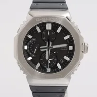 カシオ Gショック SS×ラバー ソーラー ブラック文字盤