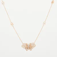 グッチ バタフライ ダイヤ 750(YG)