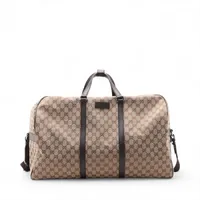 グッチ GGキャンバス キャンバス 2WAYボストンバッグ ベージュ