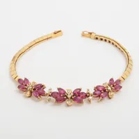 ノンブランド ルビー ダイヤ 750