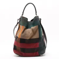 バーバリー ハラコ ショルダーバッグ レオパード ABランクの買取実績