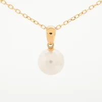 ミキモト パール K18(YG) 約8.5mm