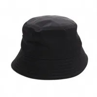 プラダ Re Nylon リ ナイロン 1HC137 ナイロン バケットハット M ブラック