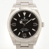 ロレックス エクスプローラーⅠ 214270 SS AT ブラック文字盤