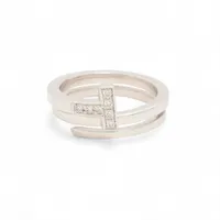 ティファニー Tスクエア ラップ ダイヤ 750(WG)