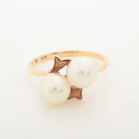ミキモト パール K14(YG) 約7.0～7.5mm