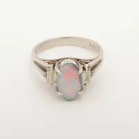 ノンブランド ボルダーオパール ダイヤ Pm900