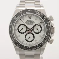 ロレックス コスモグラフデイトナ 126500LN SS AT ホワイト文字盤